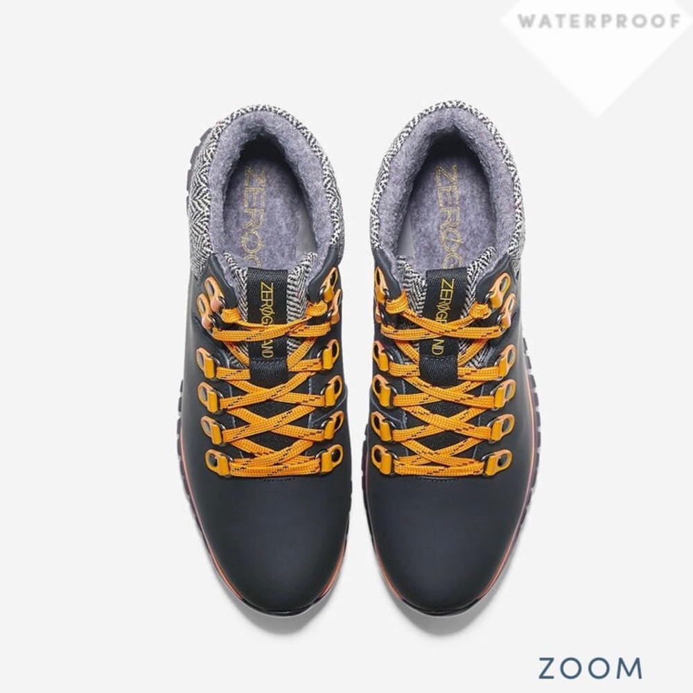 ISO Cole Haan ZEROGRAND Hiker Boots Black Sz 8